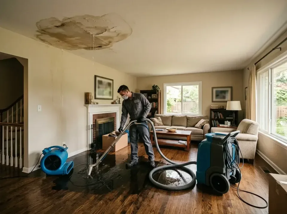 attic-pipe-burst-ceiling-drip-008 — frequently asked questions, Water Damage Restoration & Carpet Care in Westworth Village,…